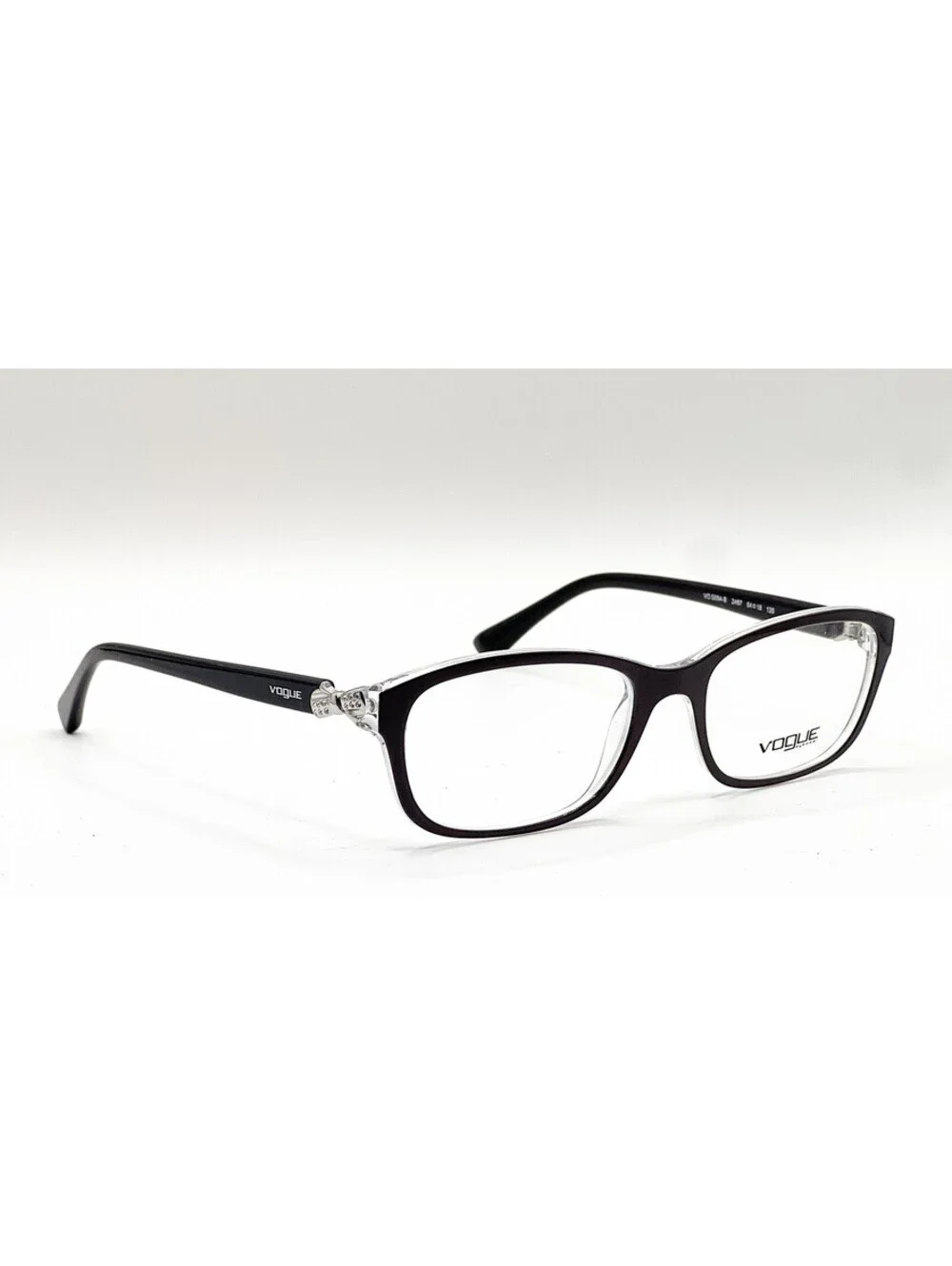 Vogue VO 5094-B 2467 Top Opal Grey/Serigraphy Authentic Eyeglass Frames 54-18